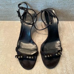 GUCCI Vintage Suede Sandals